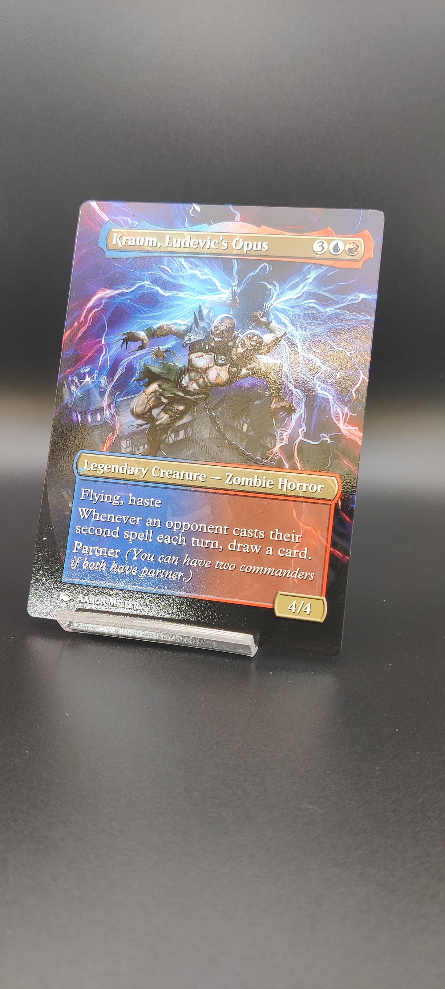 Custom Oversized Metal TCG Card