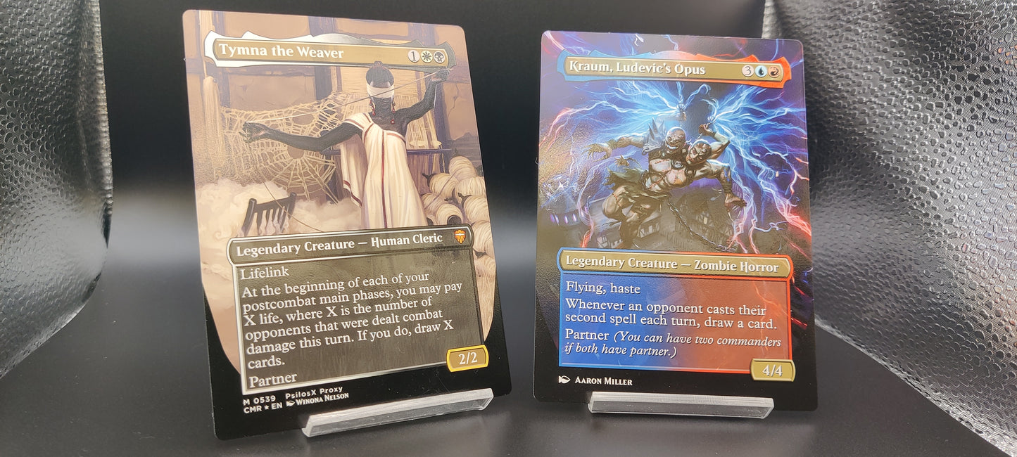 Custom Oversized Metal TCG Card